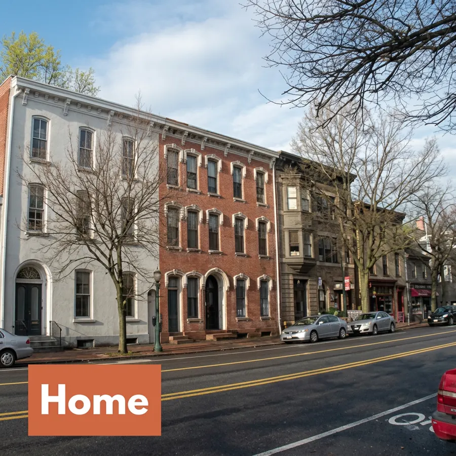 Downtown carlisle pa street view at Heritage Collision & Auto Body in Carlisle, PA