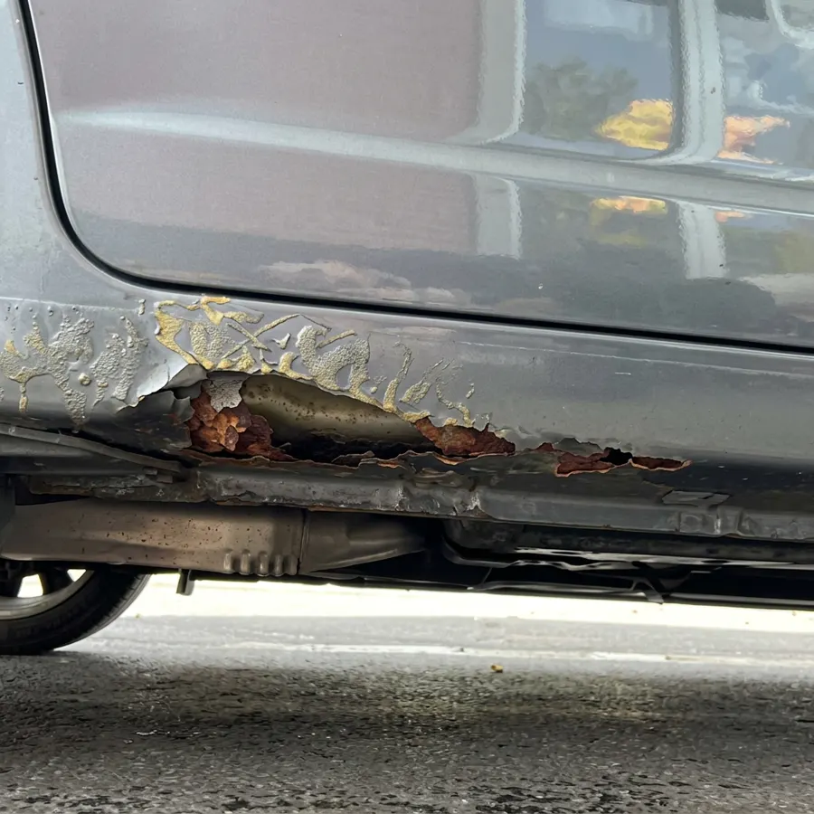 Rust repair rocker panel carlisle pa at Heritage Collision & Auto Body in Carlisle, PA